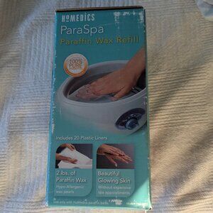 Homedics ParaSpa Paraffin Bath  Paraffin Wax refill - New in box